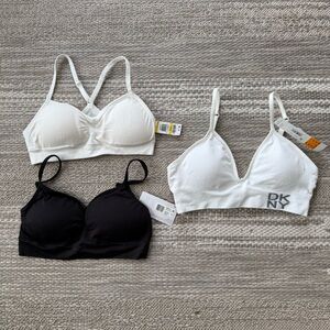 Bundle Bras and bralettes DKNY Jenni Jockey size S white black